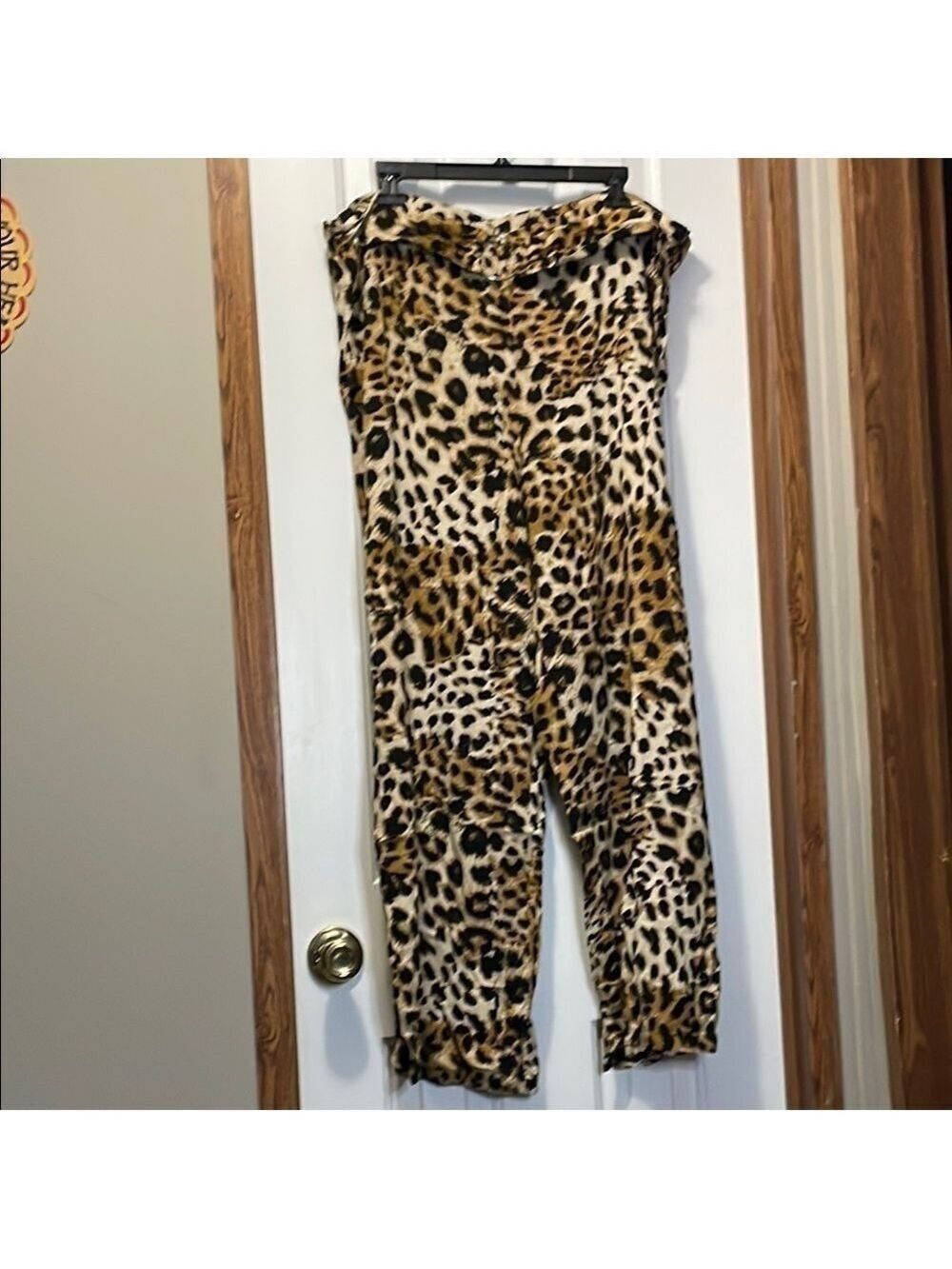 Lili Sport Animal Print Wide Leg Pants 3X